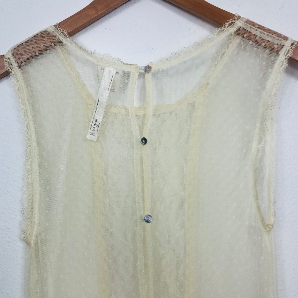 NWOT FP Lace Embroidered Fiesta Fleur Slip S - Picture 7 of 8